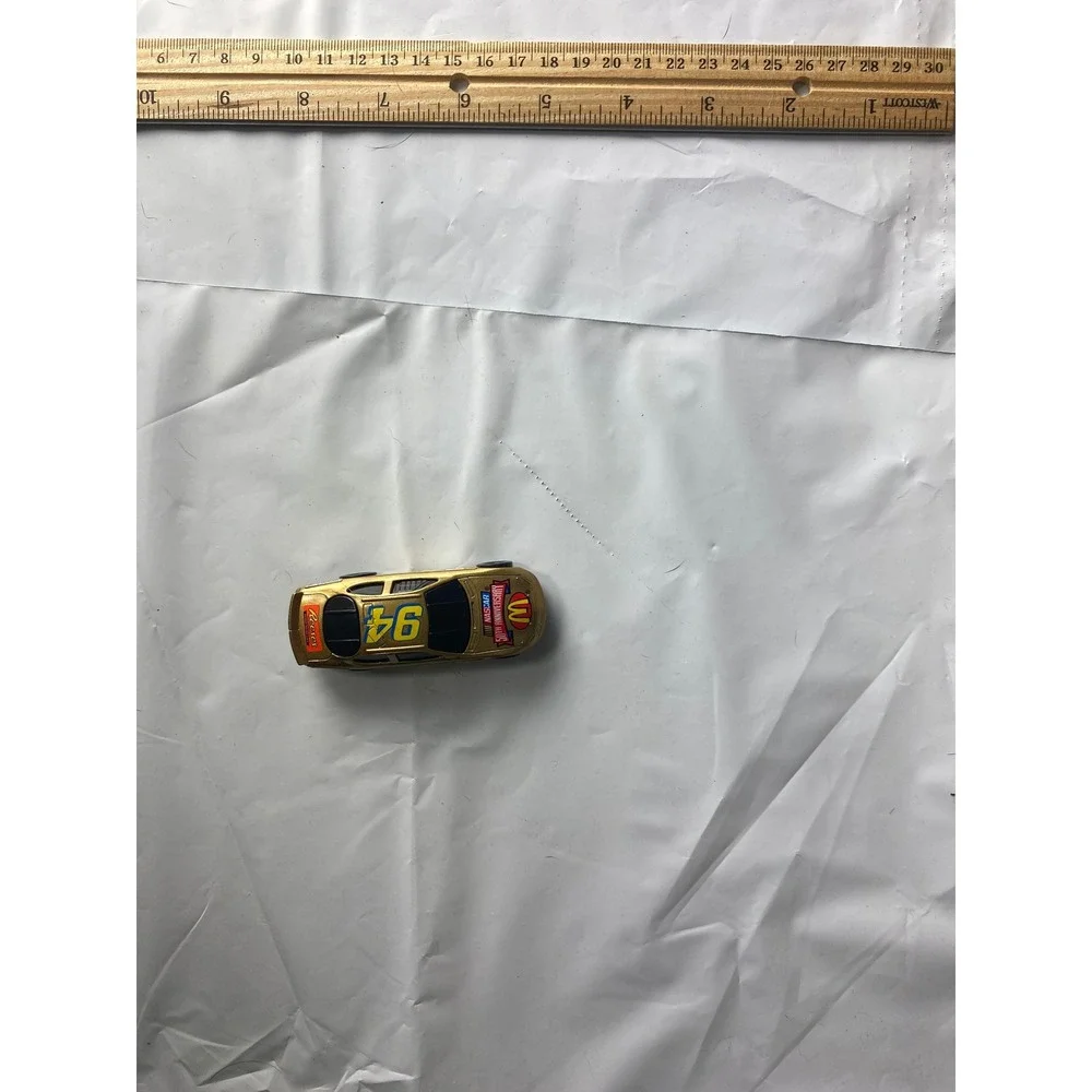 McDonald's NASCAR Race Car #94‎ Gold Diecast Toy